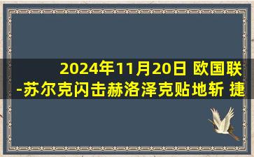 2024年11月20日 欧国联-苏尔克闪击赫洛泽克贴地斩 捷克2-1格鲁吉亚